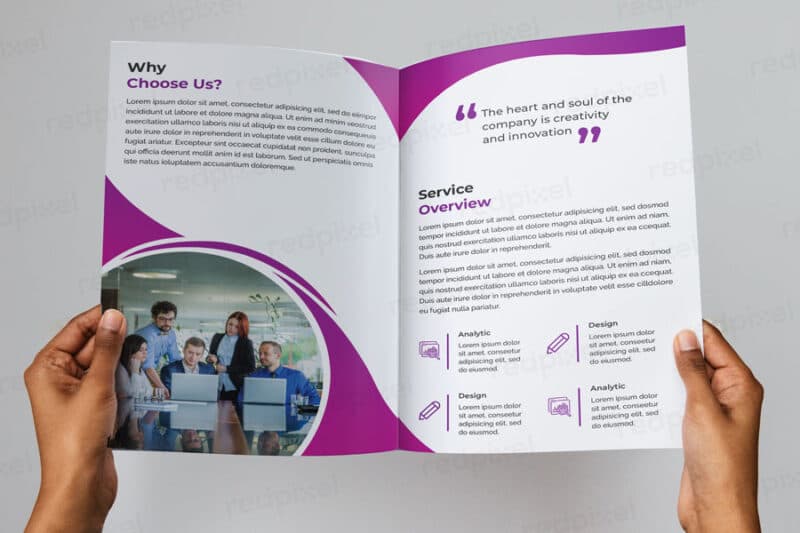A5 Leaflets view 2