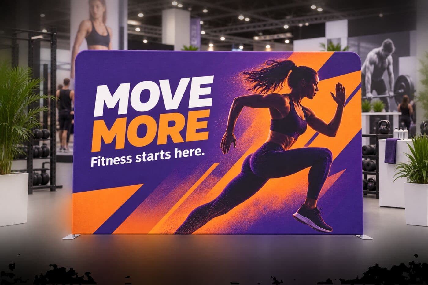 Stretch fabric display Ireland — fabric banner stand photo wall for events