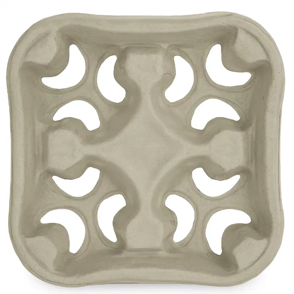 4 Cup Greenspirit Carrier Pulp Tray - (4x55's) (220's)