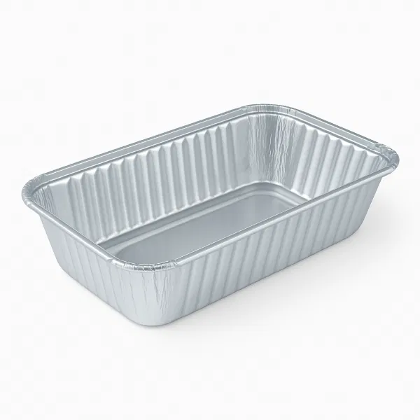 No.6a - 4 x 8" (660ml) Foil containers  (5x100's)