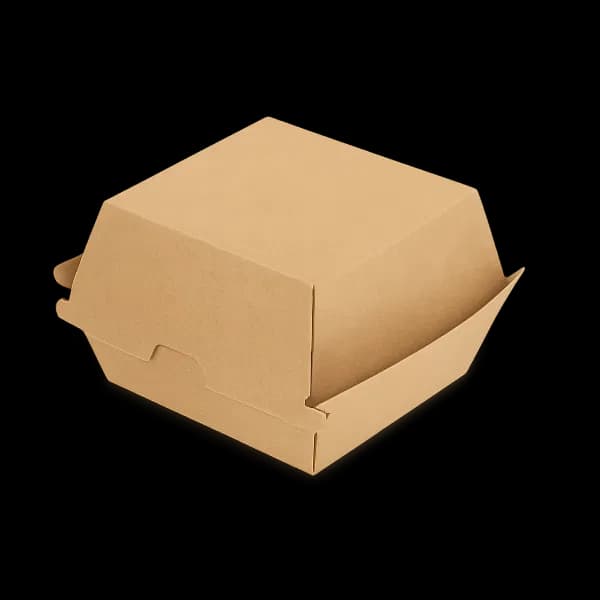 #8 Corrugated Clamshell (Burger) - 105x102x42mm (5x50