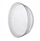 95mm Clear Greenspirit rPET Dome Lid N/Slot (JC2) (16x50)