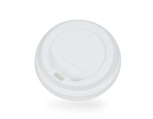 90mm White Hot Cup Lids (12/16oz) (10x100)