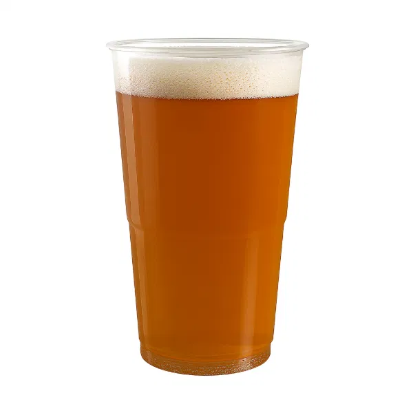 Pint Glass to rim flexi PP CE (16x50's)