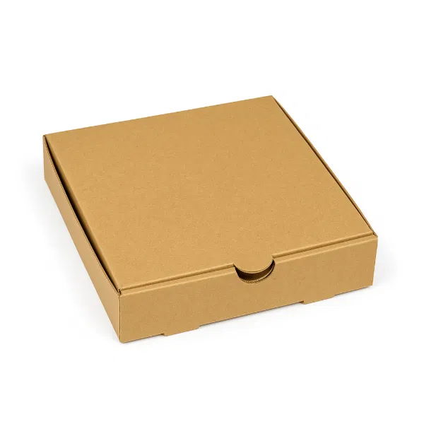 7" Kraft corrugated pizza box (100)