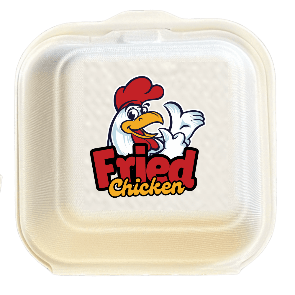 Bagasse Burger Box