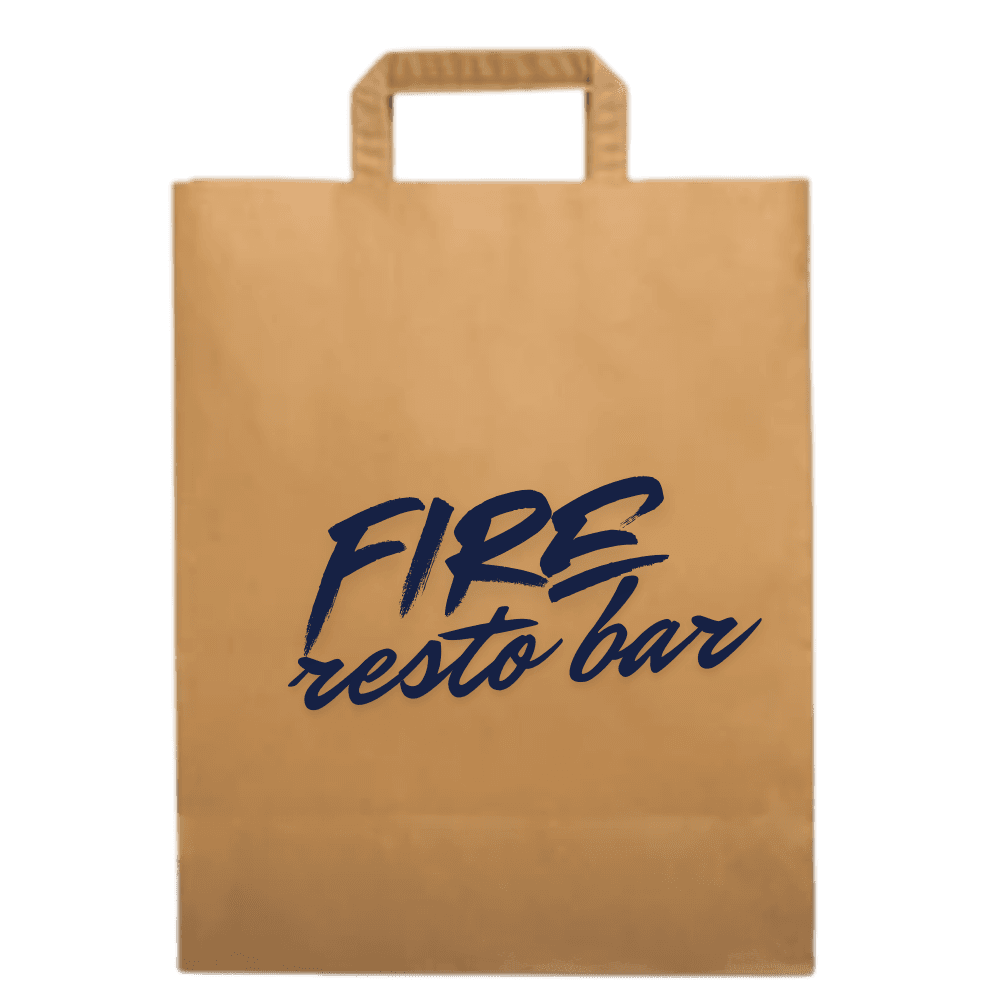 Flat Handle Paper Bags view 4