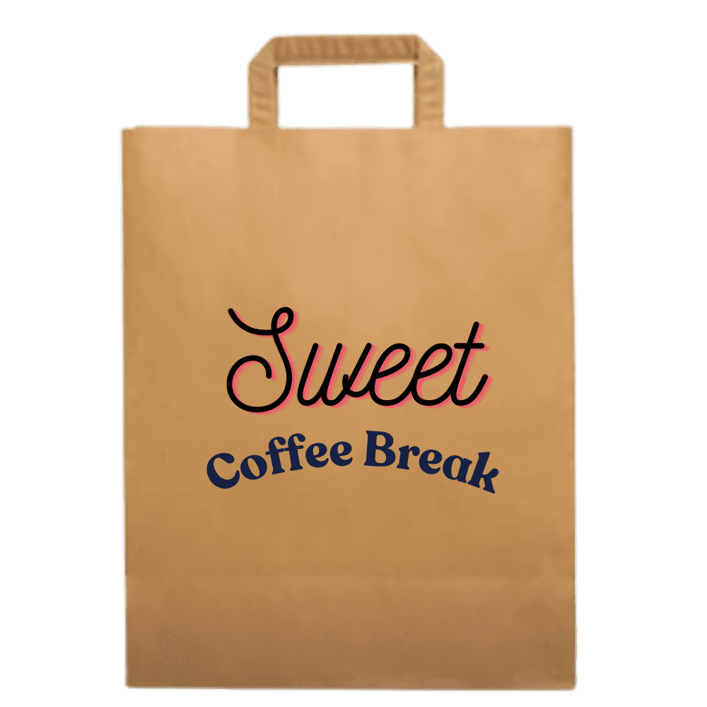 Flat Handle Paper Bags view 5