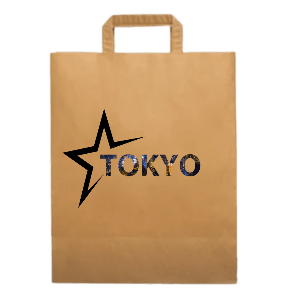 Flat Handle Paper Bags view 6