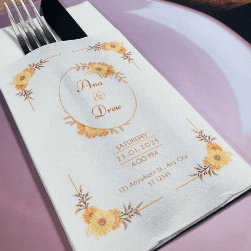 Premium Linen-Feel Napkins view 2