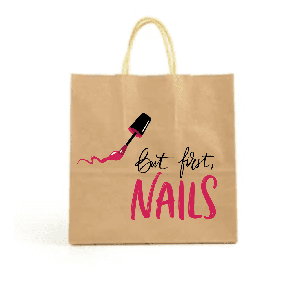 Twisted Handle Brown Bags 5