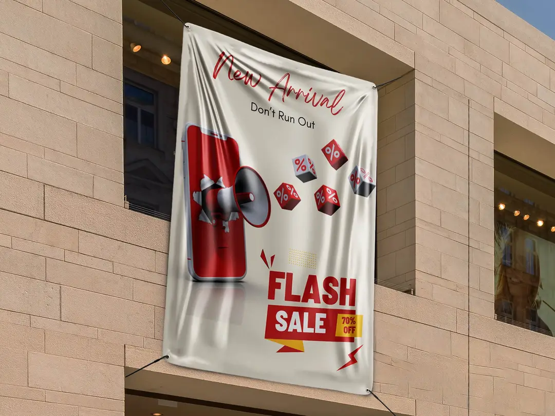 High-impact vinyl banner