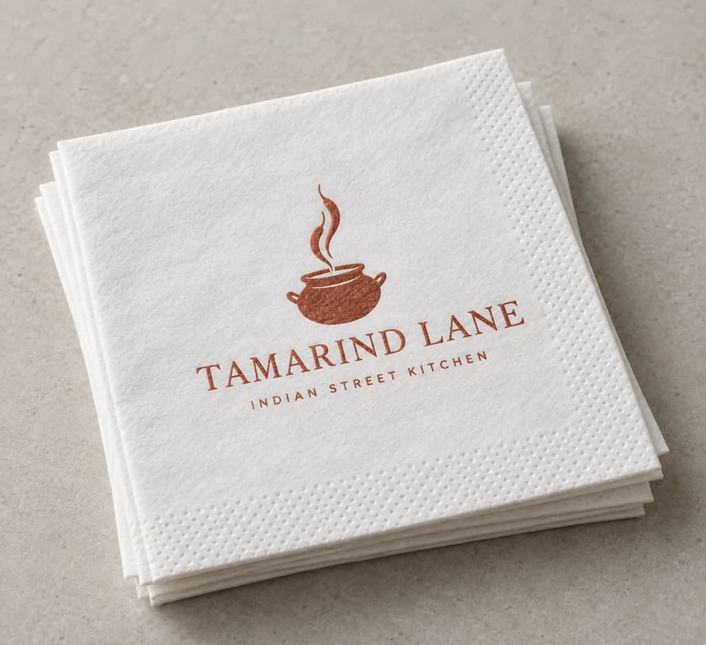 Cocktail napkins Ireland — often ordered with printed coasters for Dublin bars