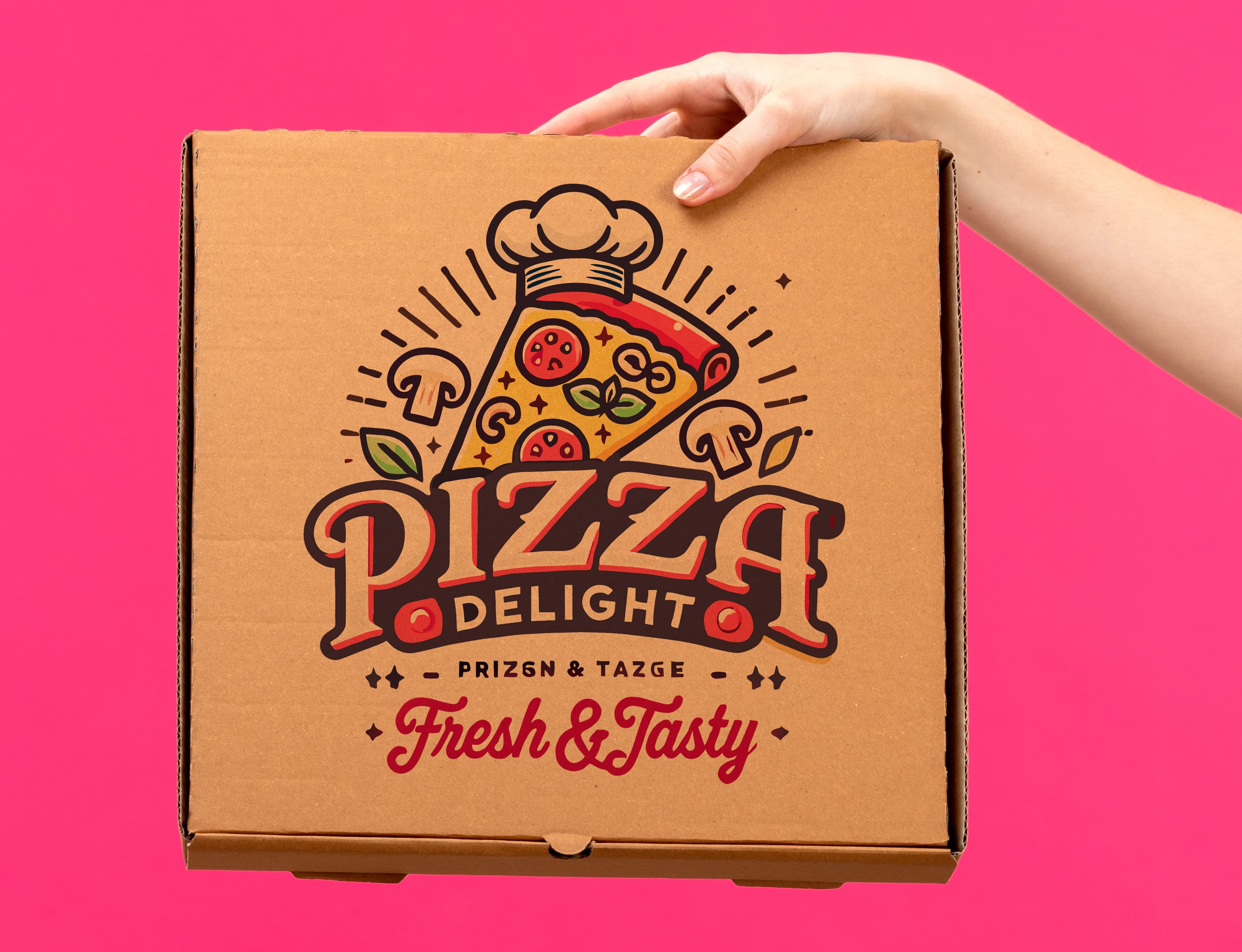 Custom pizza boxes Dublin – branded takeaway packaging