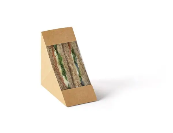 Kraft sandwich wedge Ireland — deep-fill kraft wedge wholesale Cork