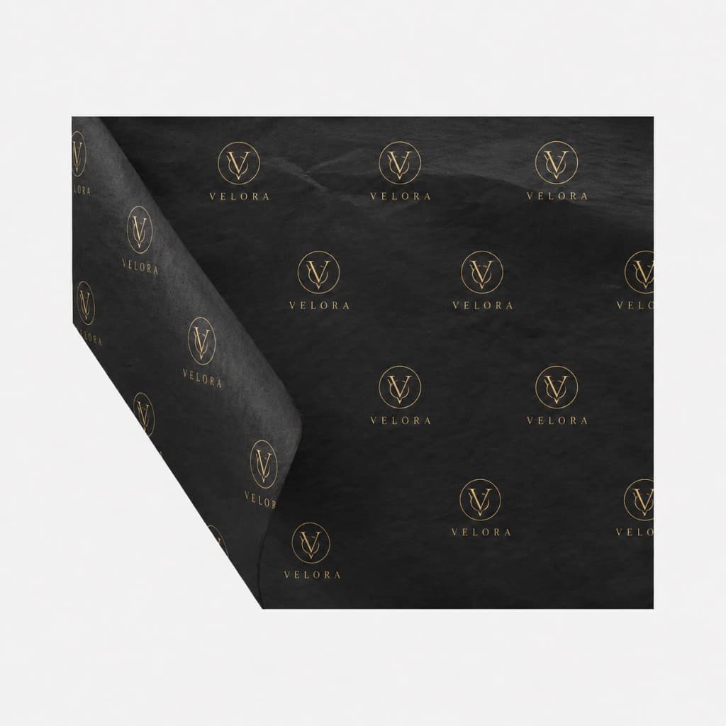 Custom Printed Tissue Paper — custom retail packaging Ireland