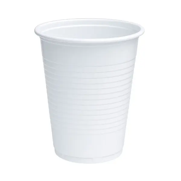 200ml White PP EU Plastic Cup (30x100)