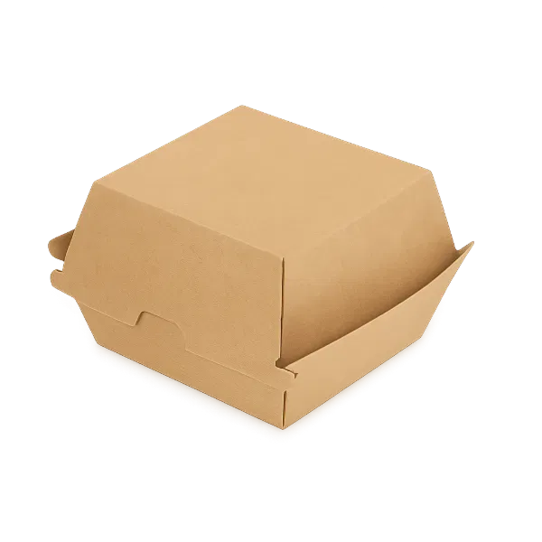 #8 Corrugated Clamshell (Burger) - 105x102x42mm (5x50