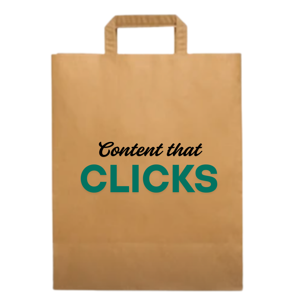 Flat handle paper bag sizes Ireland – small medium large printed bags