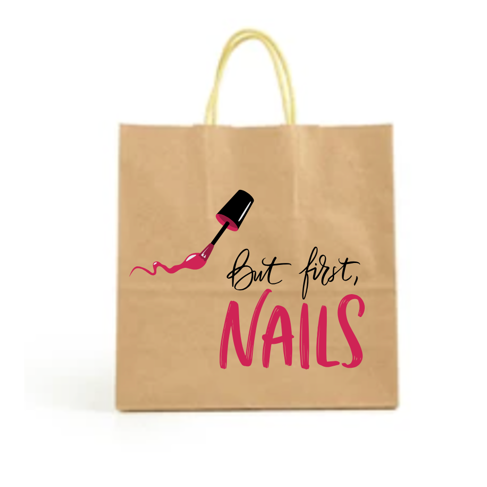 Branded twisted handle carrier bags Ireland – gift shop packaging